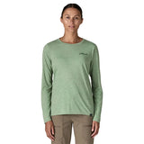 Patagonia W's L/S Capilene Cool Daily Graphic Shirt - Waters
