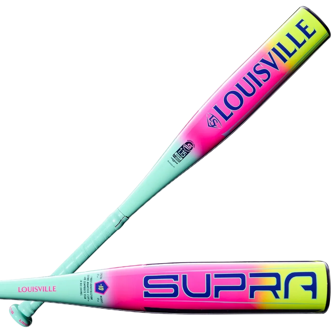 LOUISVILLE SLUGGER 2027 SUPRA™ JBB (-10) 2 ¾” USSSA BASEBALL BAT