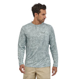 Patagonia M's L/S Capilene Cool Daily Fish Graphic Shirt
