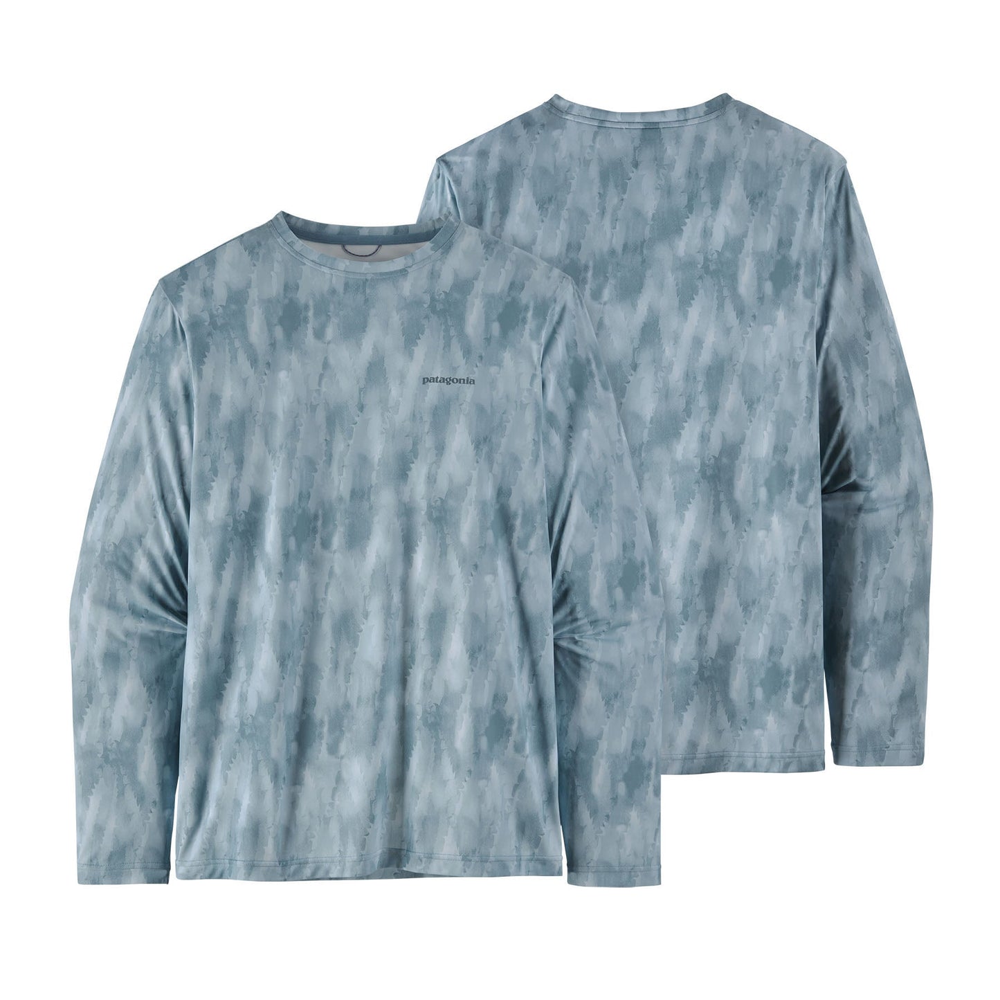 Patagonia M's L/S Capilene Cool Daily Fish Graphic Shirt