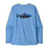 Patagonia W's L/S Capilene Cool Daily Graphic Shirt - Waters - DQ