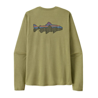 Patagonia M's Capilene  Cool Sun Shirt - Fitz Roy Trout