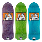 Welcome Skateboard Deck Miller Couple on Crossbone Assorted 10" x 30"