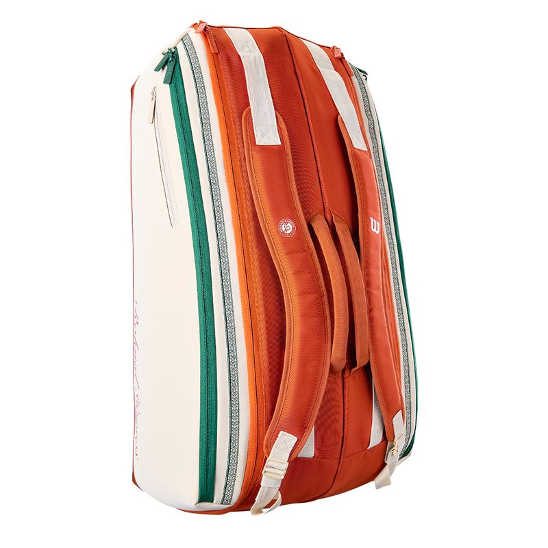 Wilson Roland Garros 9 Pack Tennis Bag Cream 2026