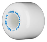 Powell Peralta Wheels Mini-Cubic 64mm 95a - White (Set of 4)