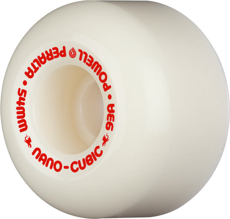 Powell Peralta Nano Cubic Dragon Formula Wheels 54x36mm 93A - Off White (Set of 4)