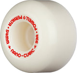 Powell Peralta Nano Cubic Dragon Formula Wheels 54x36mm 93A - Off White (Set of 4)