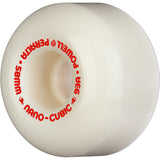 Powell Peralta Nano Cubic Dragon Formula Wheels 58x37mm 93A - Off White (Set of 4)
