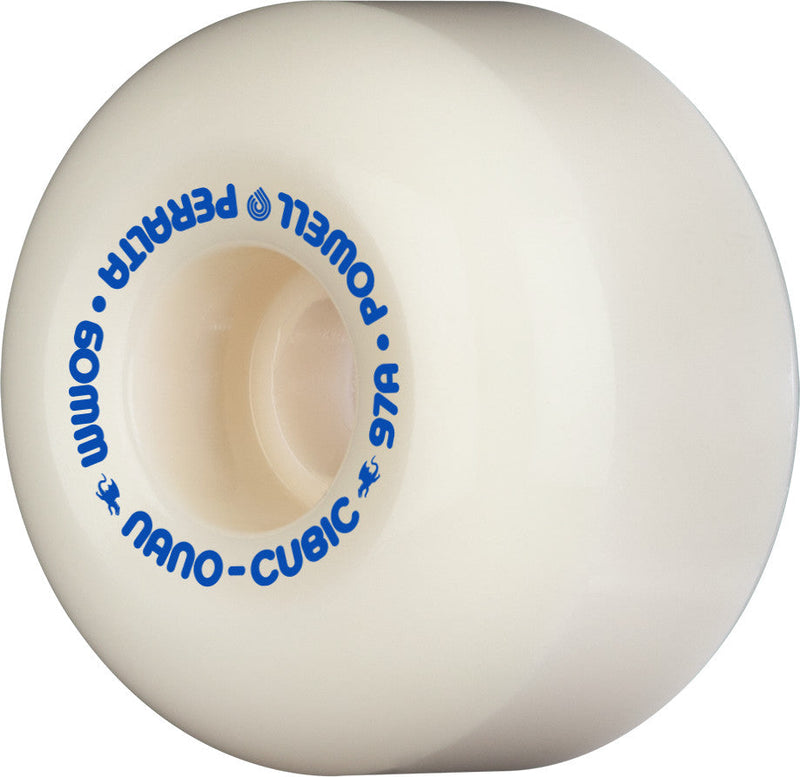 Powell Peralta Nano Cubic Dragon Formula Wheels 60x38mm 97A - Off White (Set of 4)