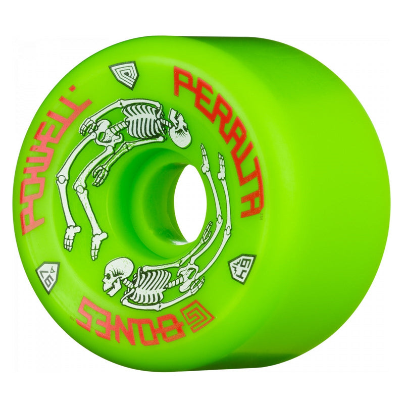 Powell Peralta Wheels G-Bones 64mm 97a - Green (Set of 4)