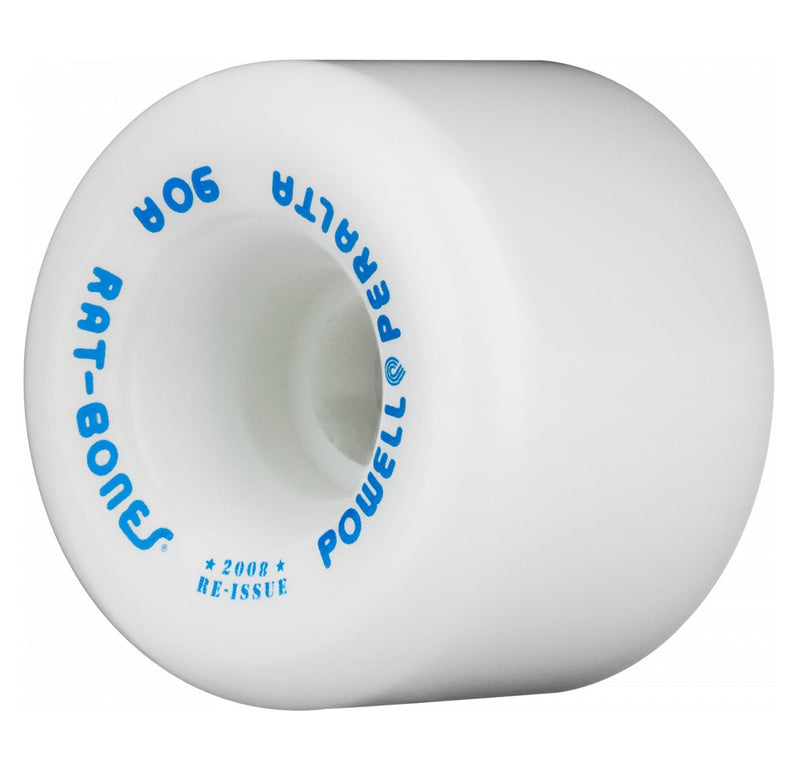 Powell Peralta Wheels Rat Bones 60mm 90a - White (Set of 4)