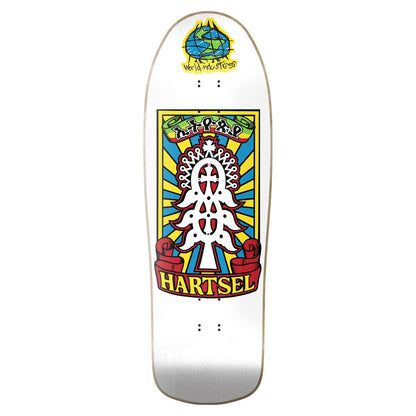 World Industries Skateboard Deck Jeff Hartsel Yout Model White 9.4375" x 30.5"