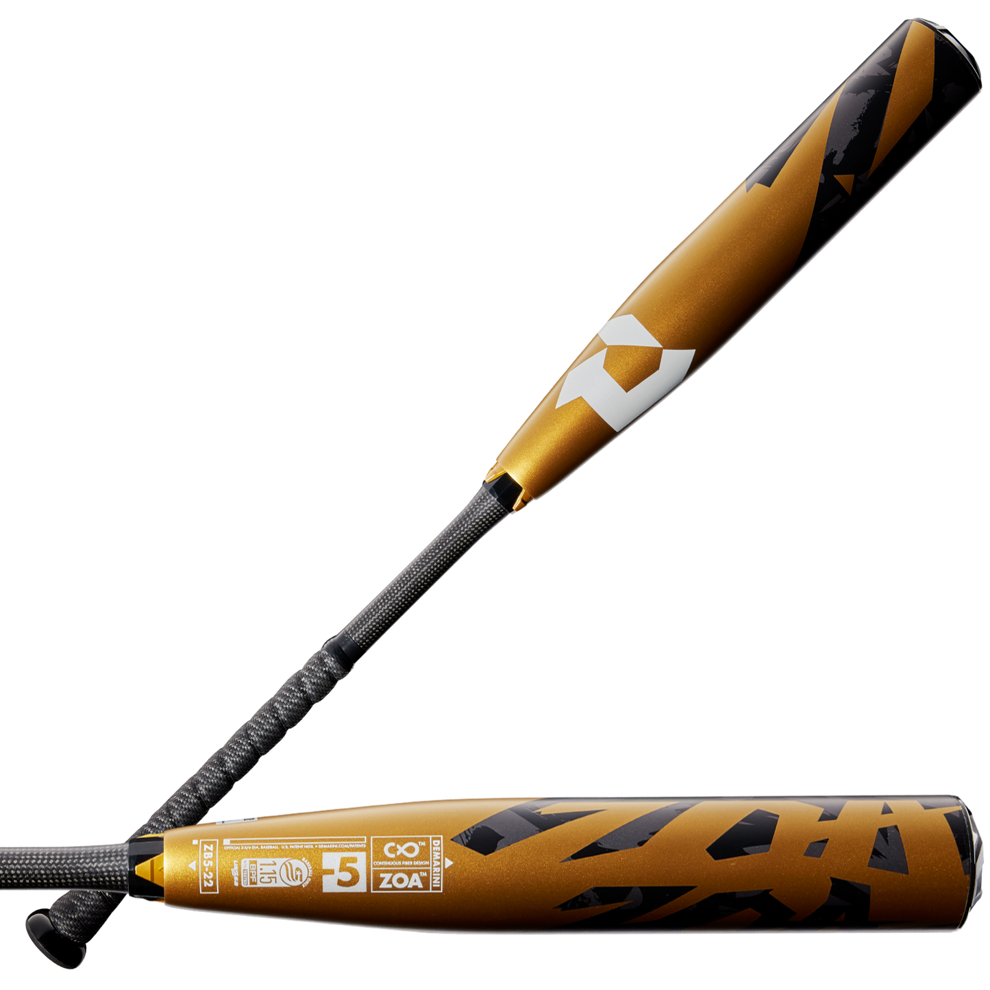 DEMARINI 2022 ZOA (-5) USSSA BASEBALL BAT