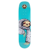 Welcome Skateboard Deck Sloth on Phoenix Teal 8.0" x 32"