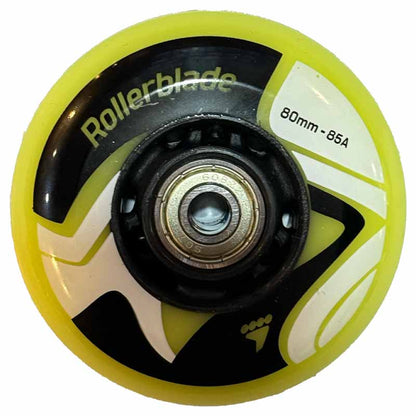 Rollerblade Urban 80mm/85A Wheels with SG7 Bearings (Pack of 4)