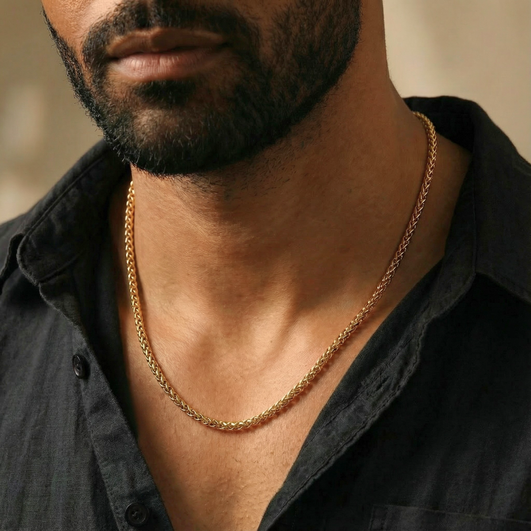 Wheat Chain (Gold) - 4mm