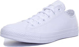 Converse 136823 CT Low Leather Trainer In White for Men