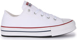 Converse All Star Life 272858C In White For Junior