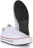 Converse All Star Life 272858C In White For Junior