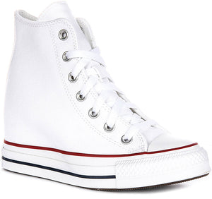 Converse All Star Wedge A11908C In White For Women