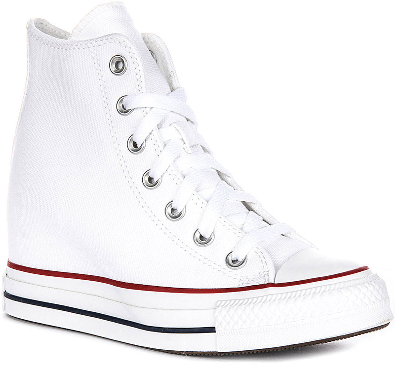 Converse All Star Wedge A11908C In White For Women