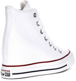 Converse All Star Wedge A11908C In White For Women