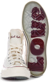 Converse Chuck 70s Hi A19060C In White Red Love
