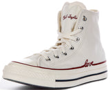 Converse Chuck 70s Hi A19060C In White Red Love
