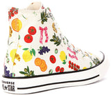 Converse Chuck Taylor A17773C All Star Hi In White Fruit Print