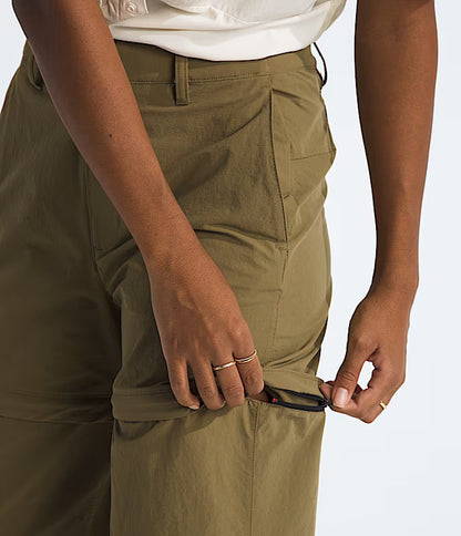 The North Face - Womens Basin Convertible Pant - Cedar