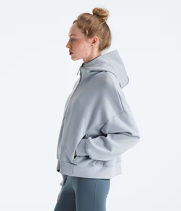 The North Face - Womens Jaida Full Zip Hooded Jacket - Frost Grey