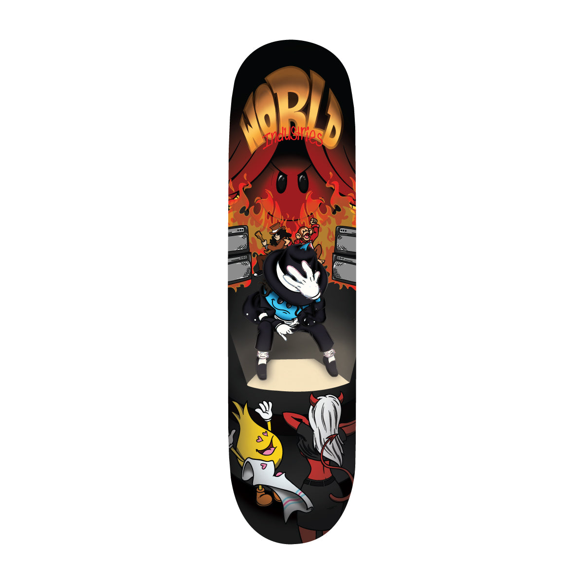 World Industries Skateboard Deck Willy Jackson 8.5" x 32.2"