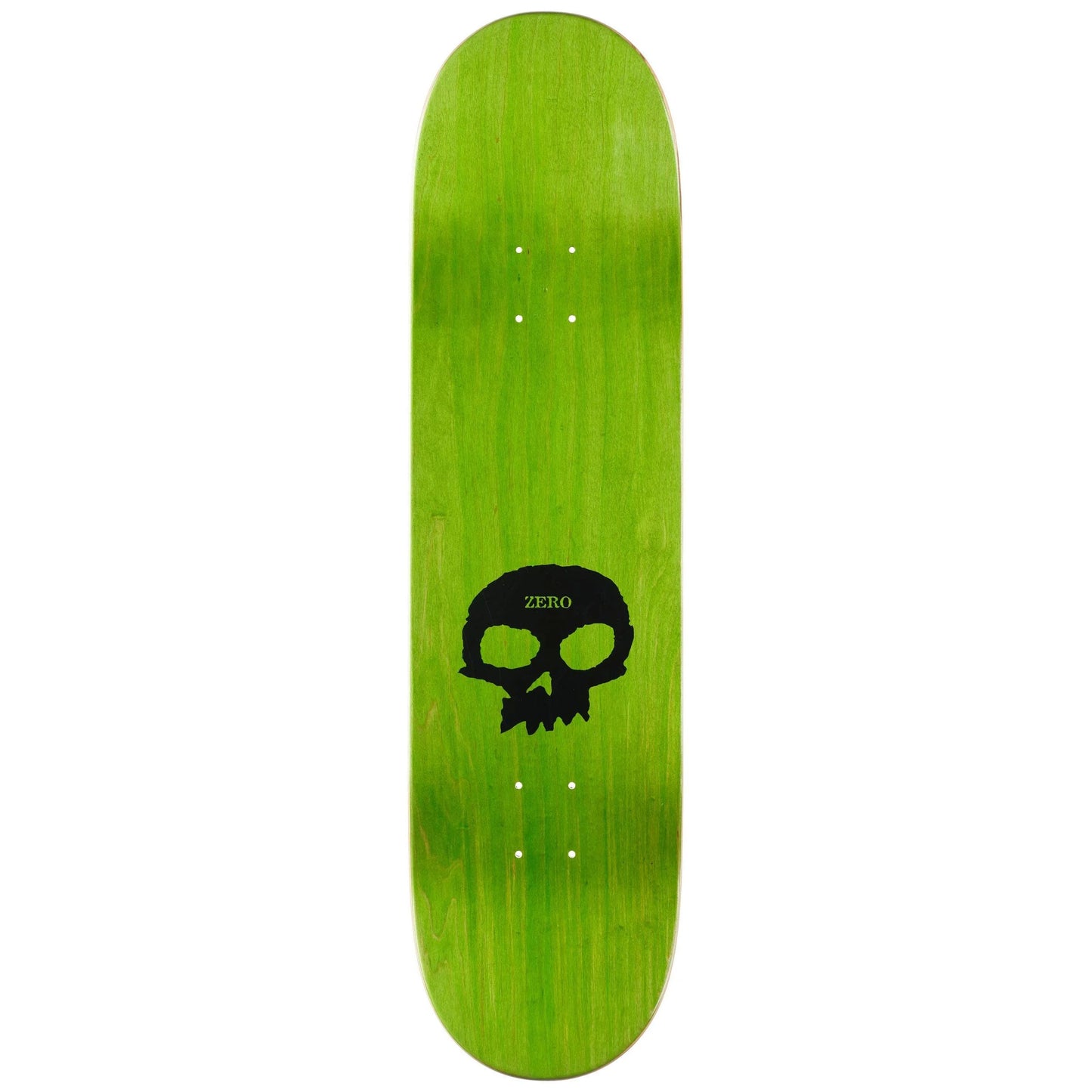 Zero Skateboard Deck Single Skull 8.75" x 32.9"