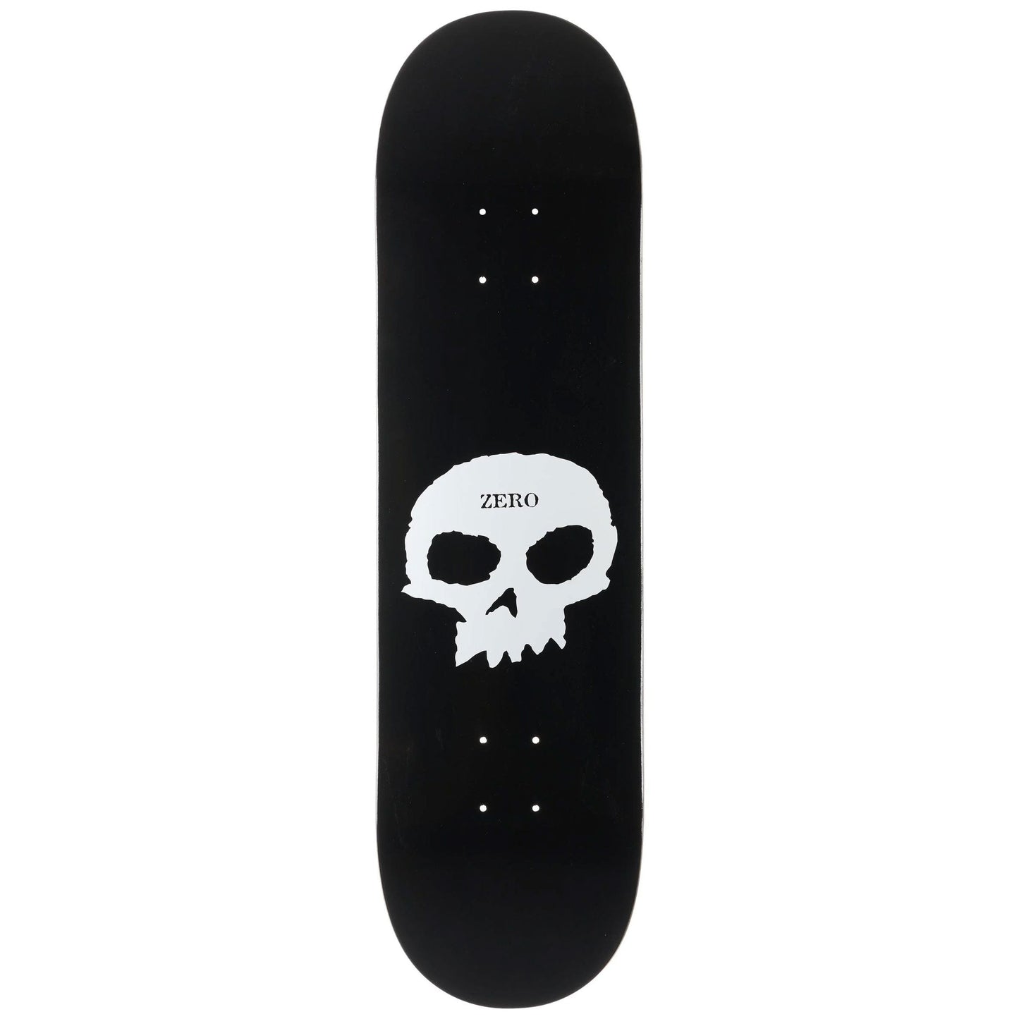 Zero Deck Single Skull Black/White 8.62" x 32.25"