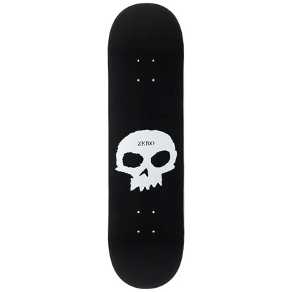 Zero Deck Single Skull Black/White 8.62" x 32.25"