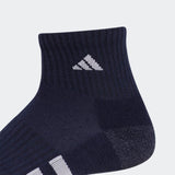 Cushioned Color Quarter Socks 3 Pairs