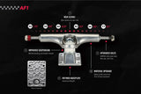 Ace AF-1 Polished Skateboard Trucks 44