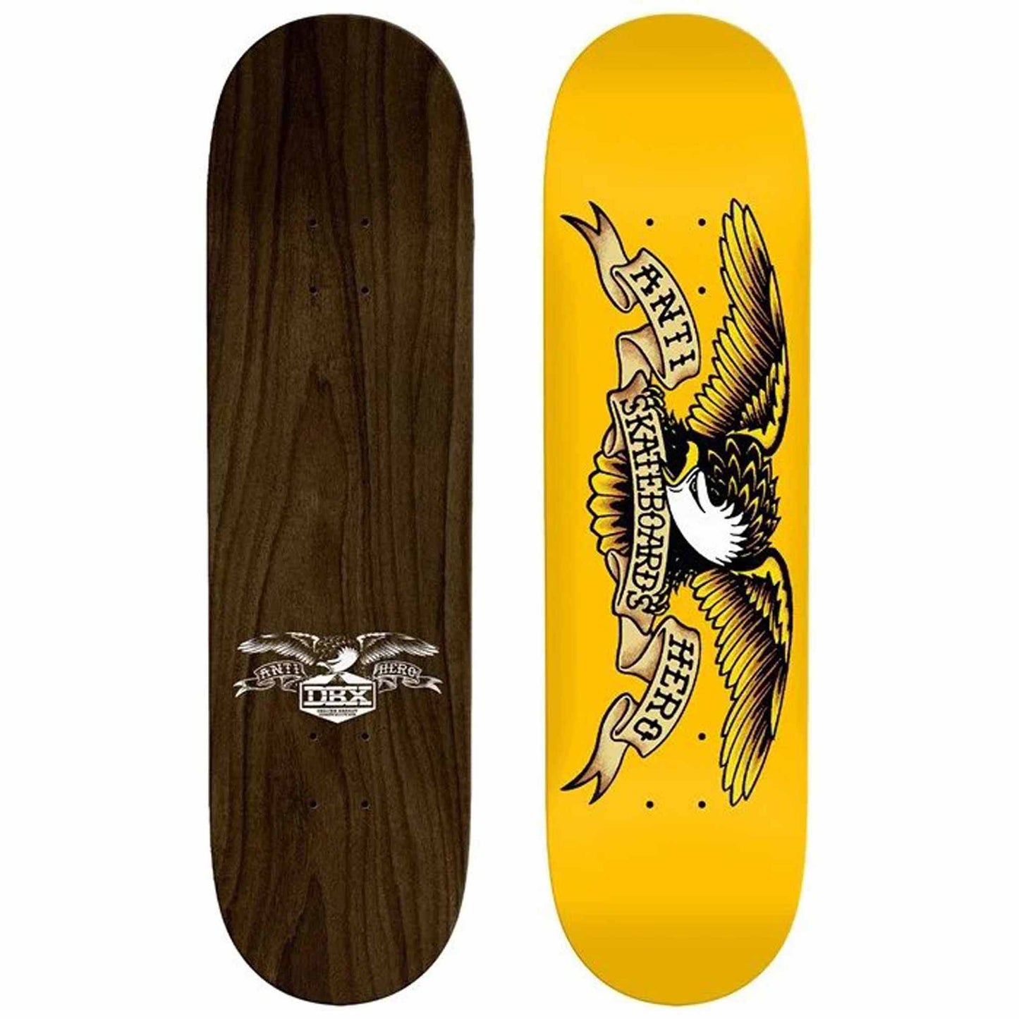 Anti Hero Team Classic Eagle DBX Skateboard Deck 8.25"