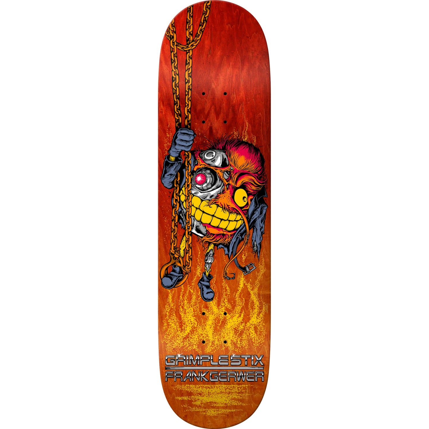 Anti Hero Grimplestix Gerwer Grimplenator DBX Skateboard Deck 8.25"