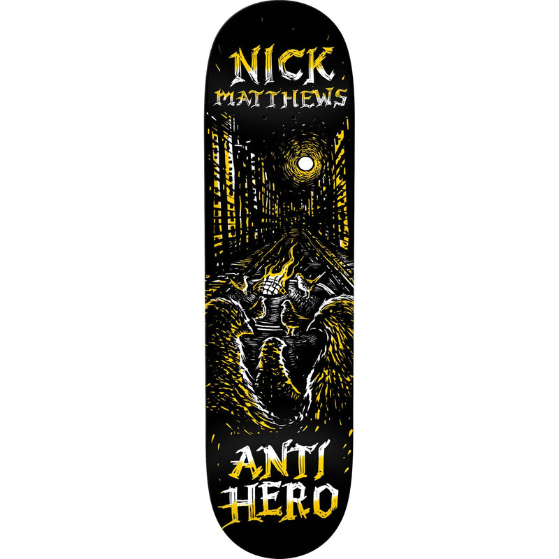Anti Hero Matthews Fireside Skateboard Deck 8.5"
