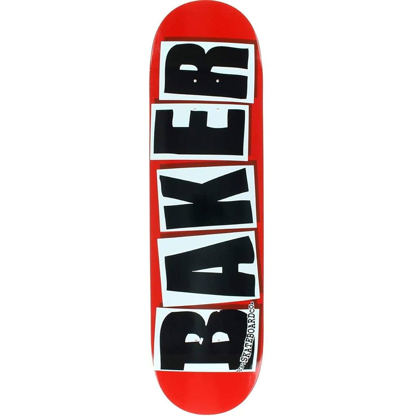 Baker Brand Logo Black Skateboard Deck 8.38"