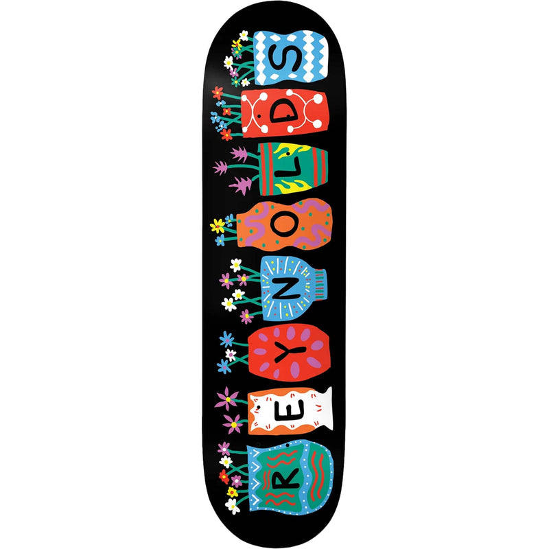 Baker Reynolds Pots & Flowers Skateboard Deck 8.5"