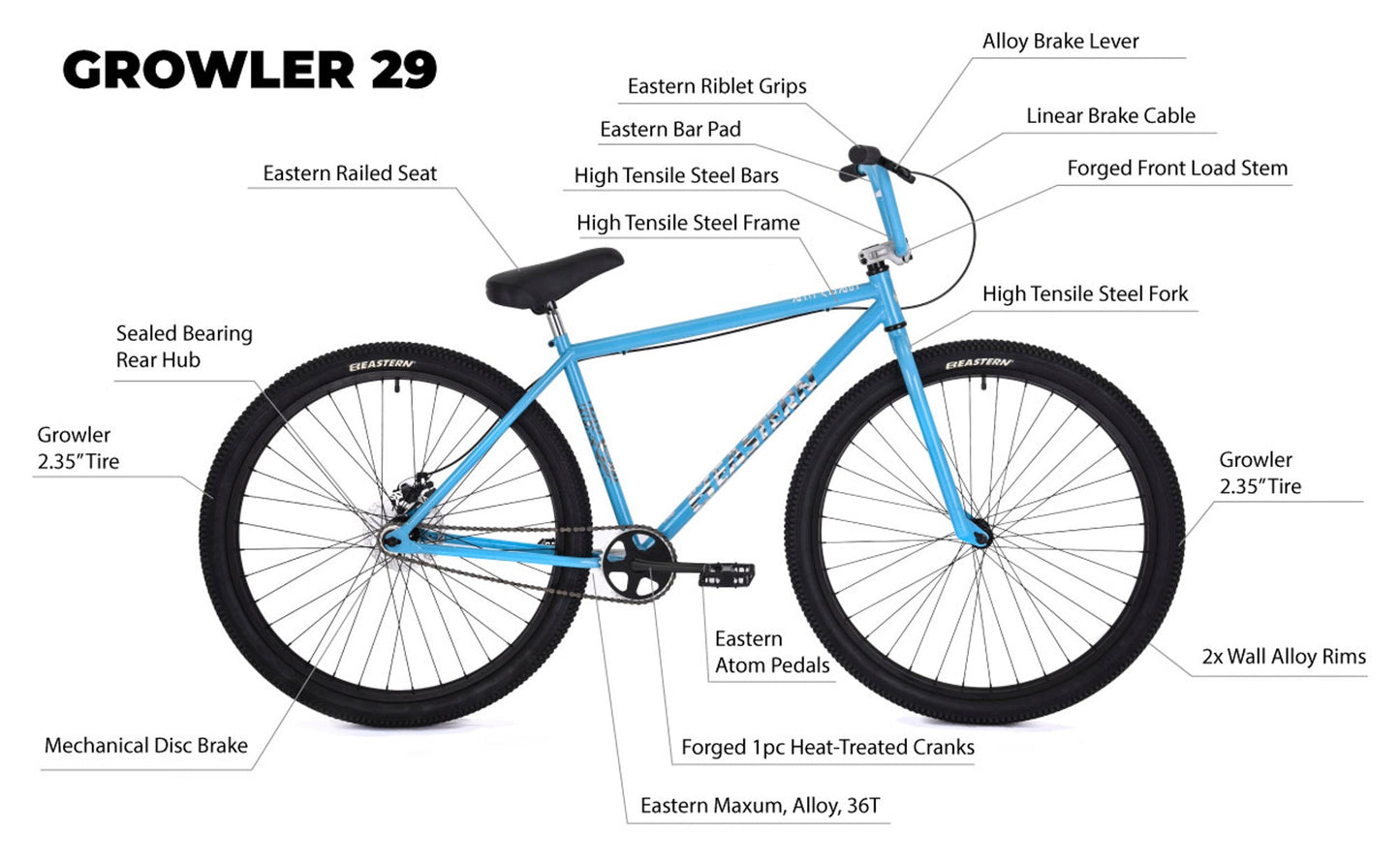 Eastern Bikes Growler 29" Bike