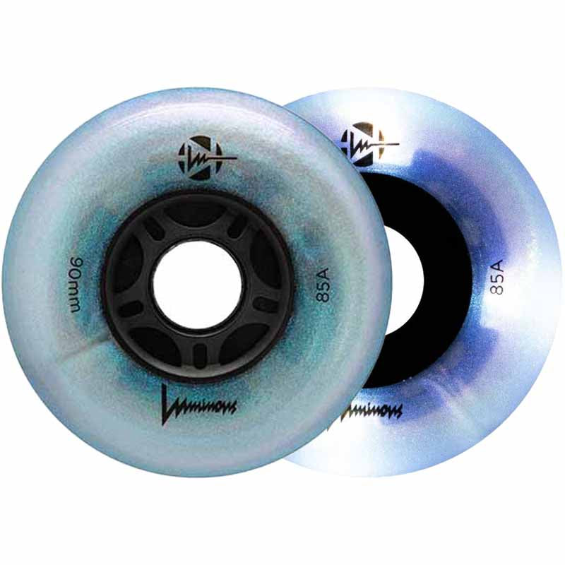 Luminous LED 90mm/85A Wheels (Pack of 4)