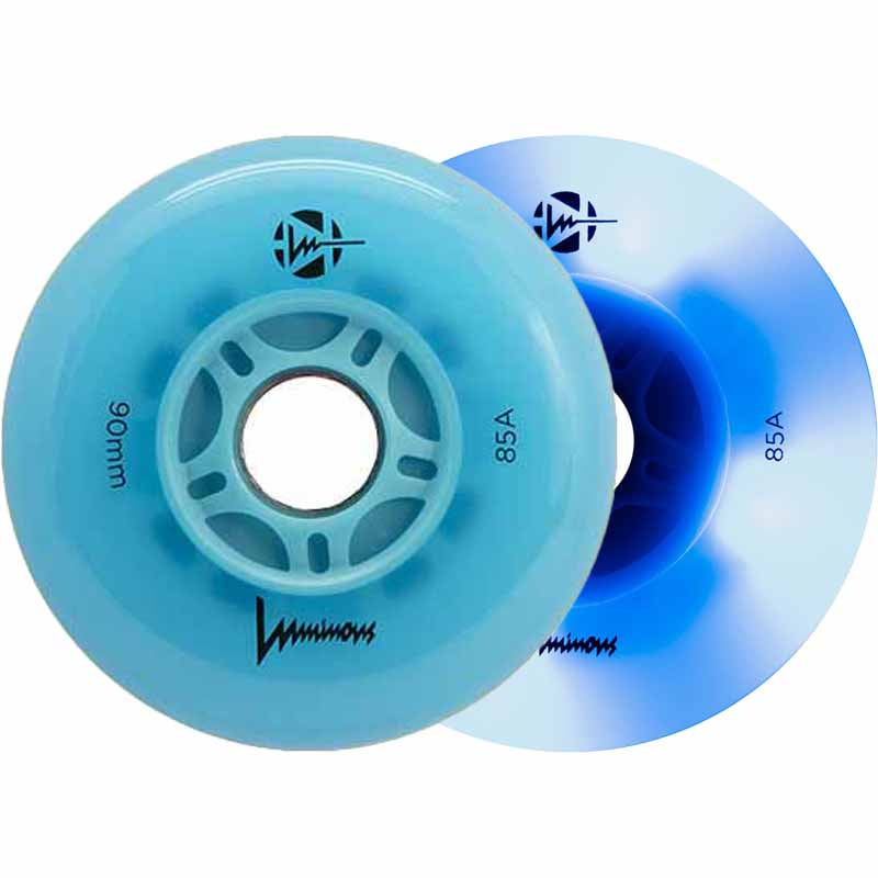 Luminous LED 90mm/85A Wheels (Pack of 4)