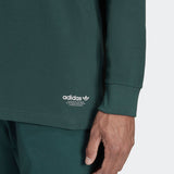 Men's adidas Graphics Campus Long Sleeve Polo Shirt