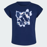 Kids' adidas Two-Piece Cap Sleeve Tee and Woven Shorts Set