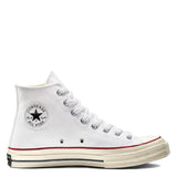 Converse Chuck 70 High in White/Garnet/Egret