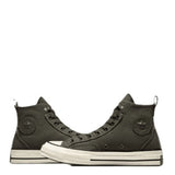 Converse Chuck 70 Jungle Cloth Overlay in Cave Green/Cave Green/Egret