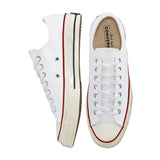 Converse Chuck 70 Low in White/Garnet/Egret
